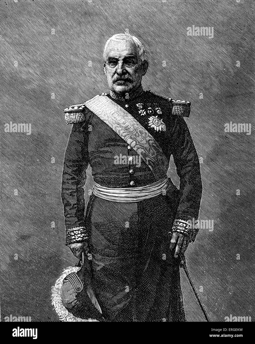 Aimable Pélissier, 1st Duc de Malakoff - portrait. Marshal of France (military distinction), 6 November 1794 - 22 May 1864. Stock Photo