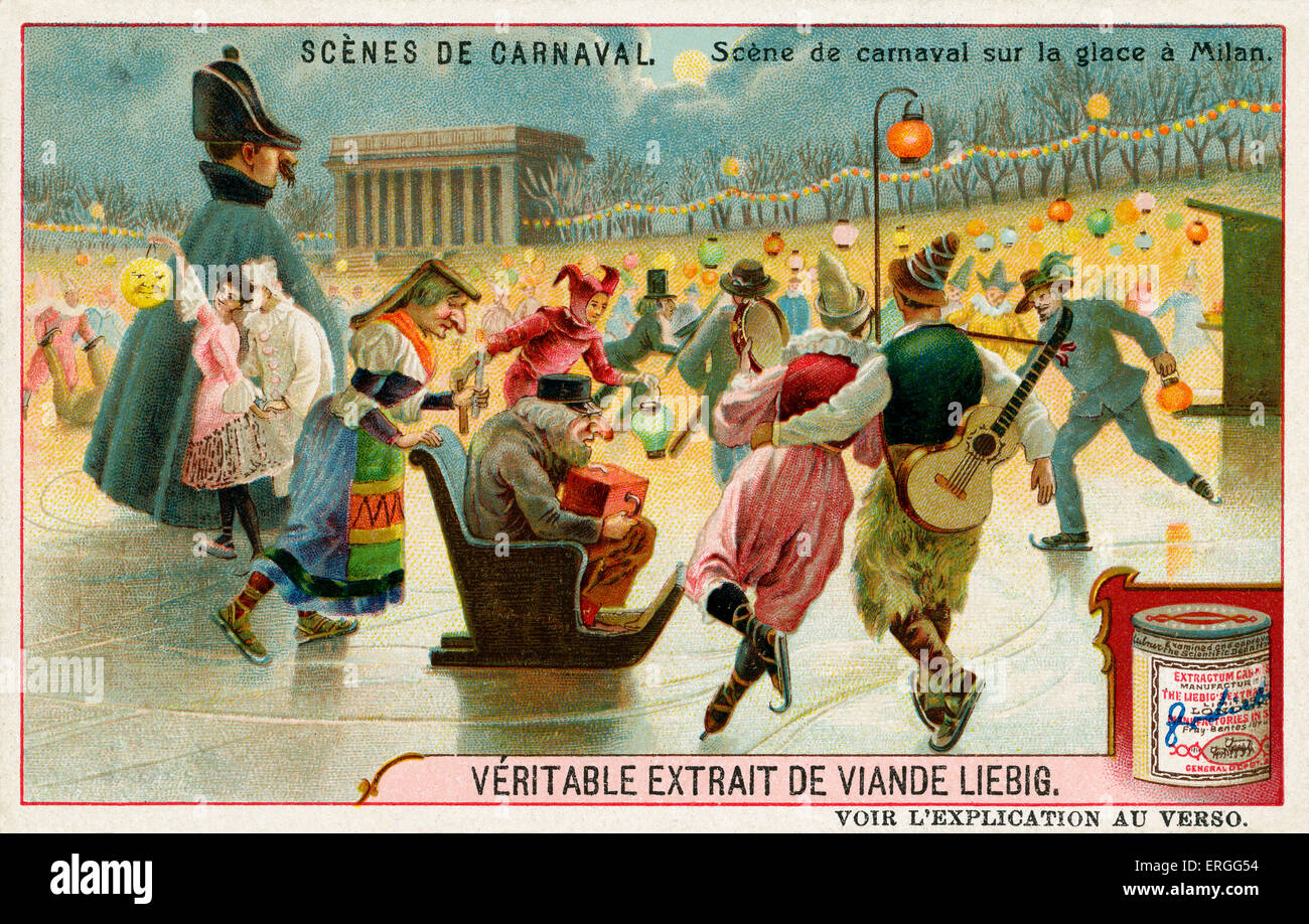 Carnival scenes. Каток 19 век. Каток 18 века.