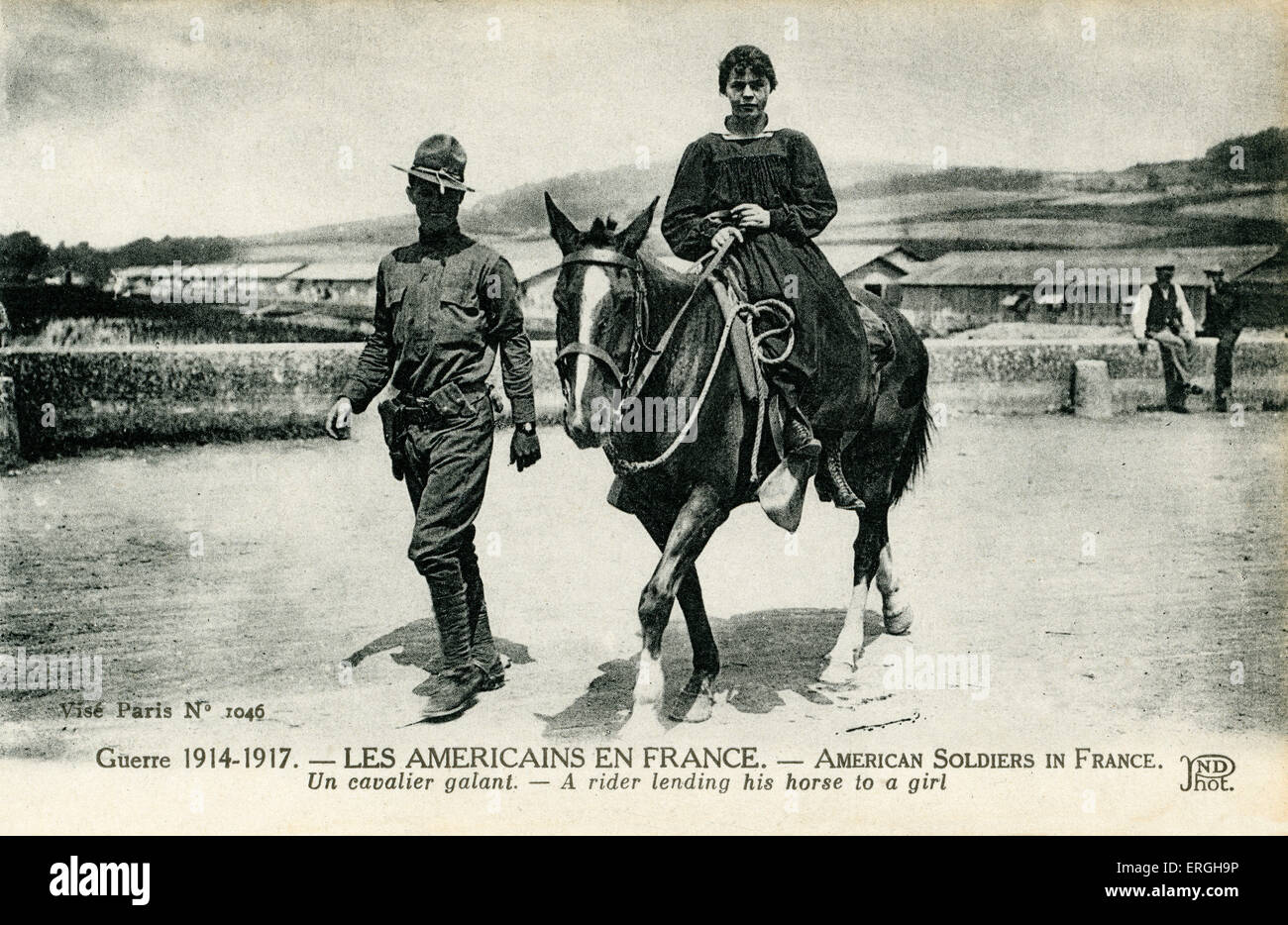 American soldiers in france hi-res stock photography and images - Alamy