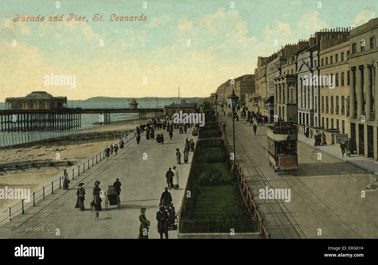 St. Leonards on sea, Hastings. In the late 19th century, when this