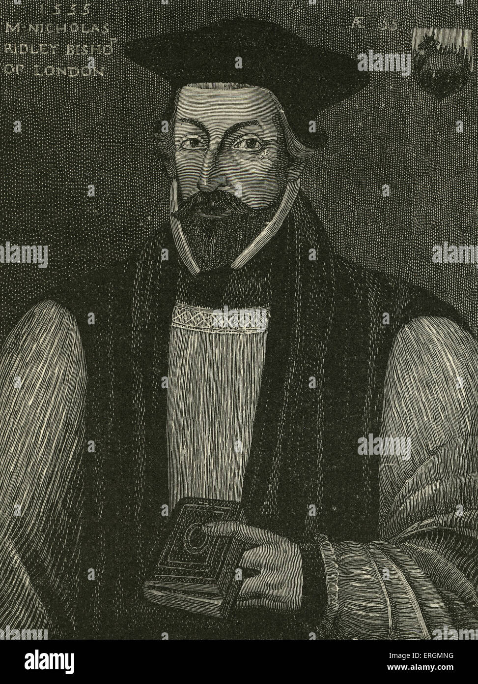 Nicolas Ridley (1500-1555) was an English Bishop burned during the ...
