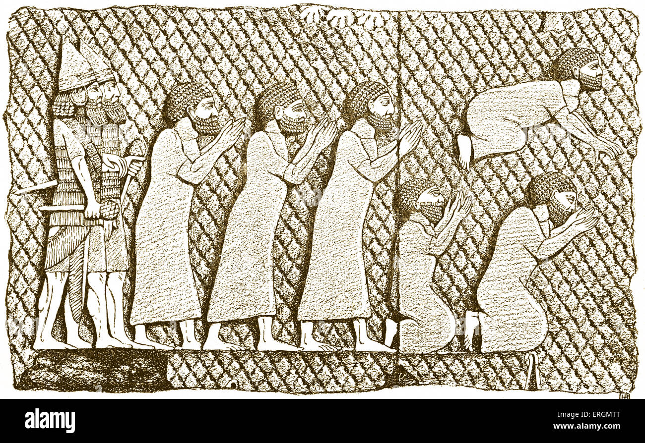 Captives assyria hi-res stock photography and images - Alamy