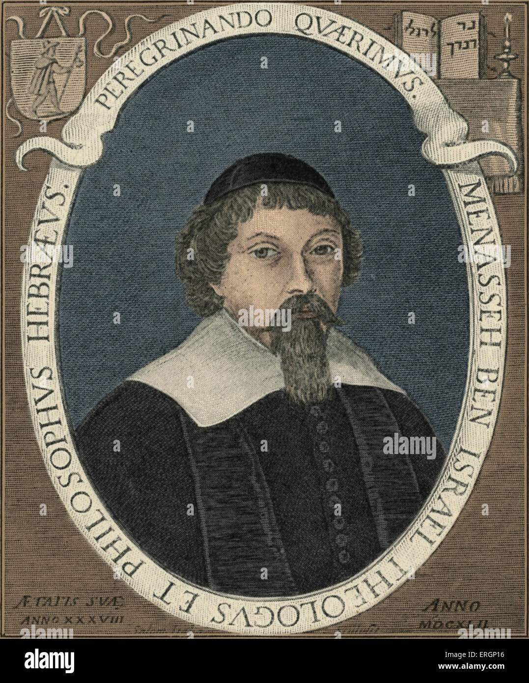 Rabbi Menasseh ben Israel / Menasheh ben Yossef ben Yisrael. After