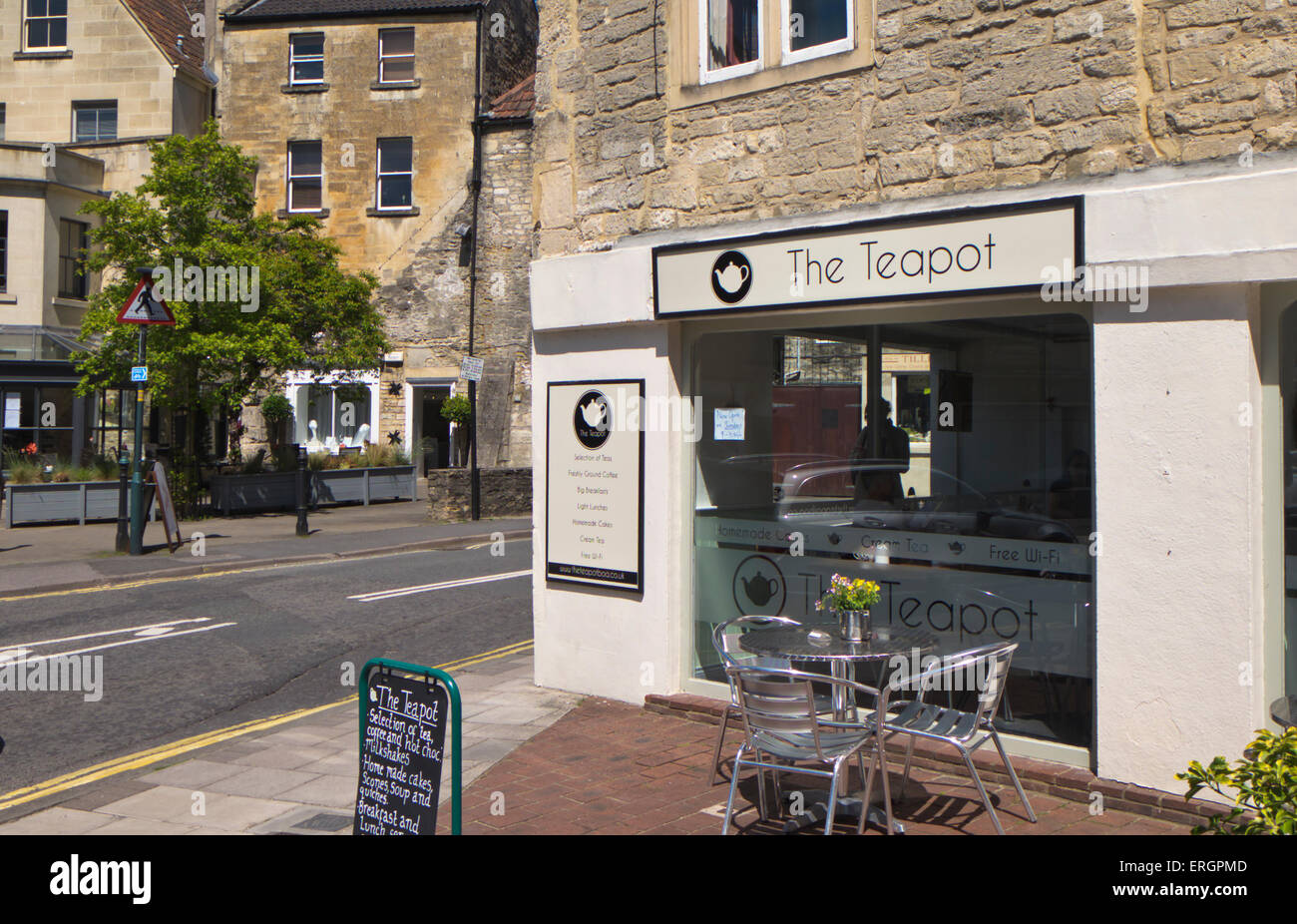 The Teapot Cafe Bradford on Avon Wiltshire England UK Stock Photo Alamy