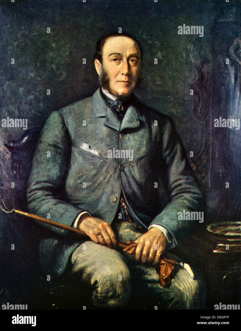 James Roosevelt, portrait. Father of Franklin D. Roosevelt, 1828-1900 ...