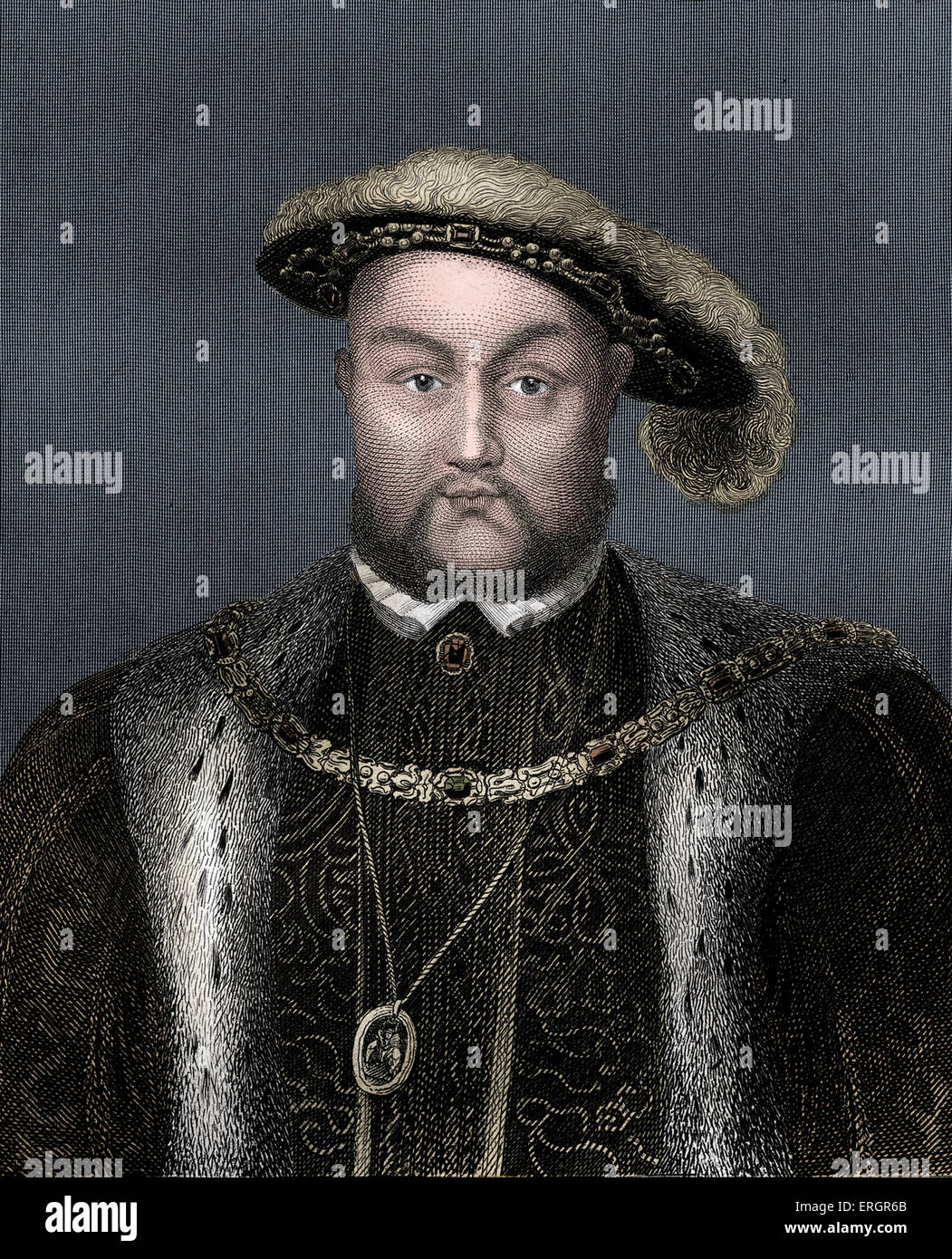 Henry Viii Portrait King Of England From 21 April 1509 Until His