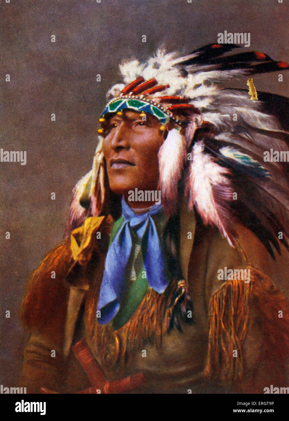 Red dress native american hi res stock photography and images