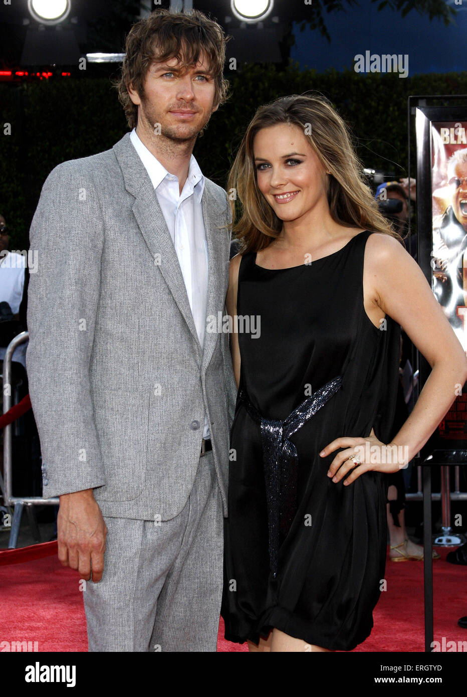 Alicia Silverstone and Christopher Jarecki Stock Photo - Alamy