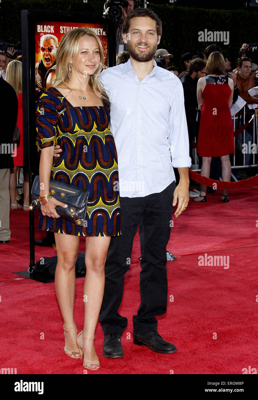 Jennifer Meyer and Tobey Maguire Stock Photo - Alamy