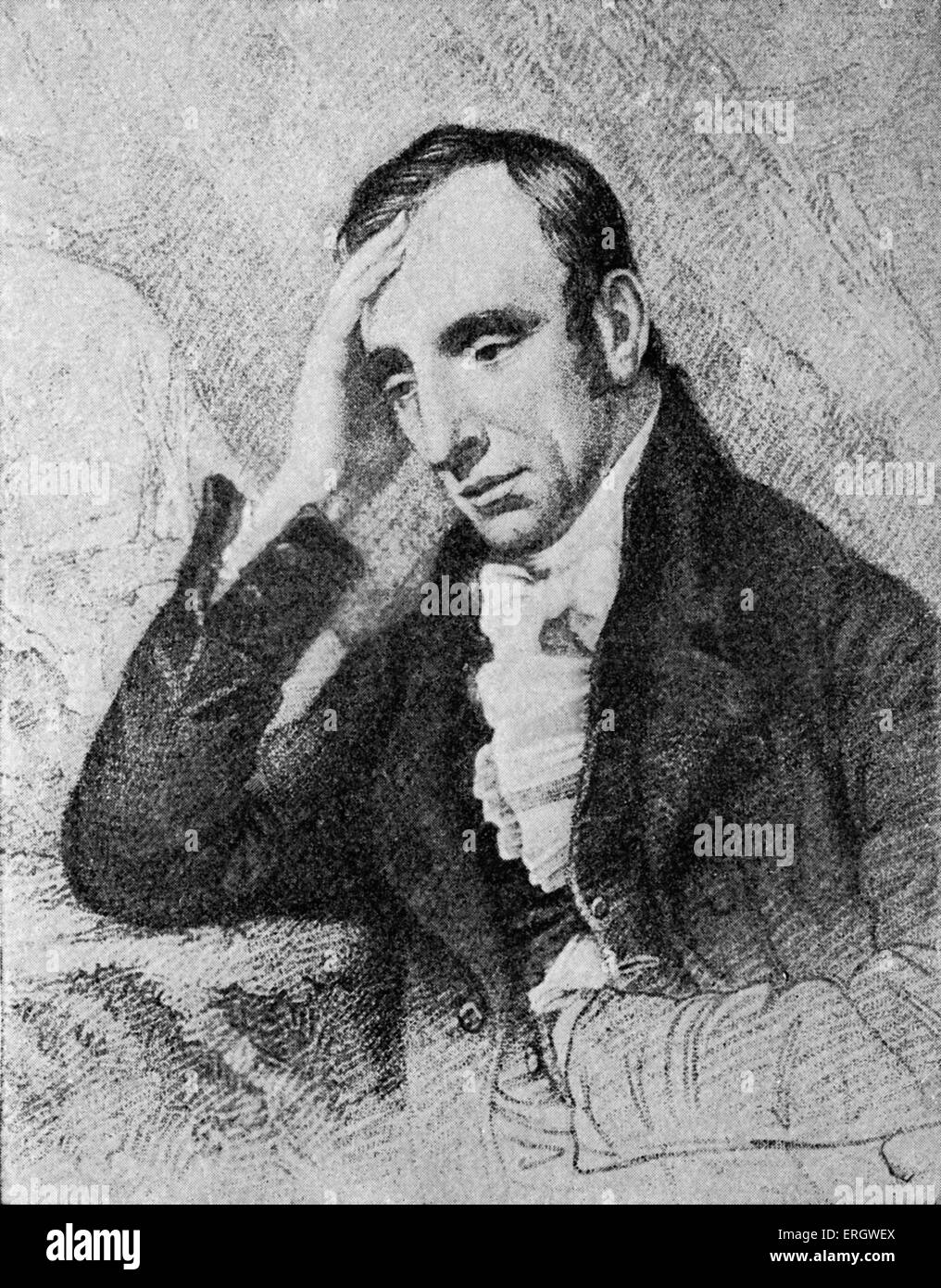 William Wordsworth:  English romantic poet, 7 April 1770 – 23 April 1850. Stock Photo