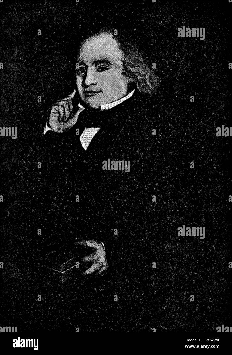 Hartley Coleridge: English writer,19  September 1796 - 6 January 1849. Stock Photo