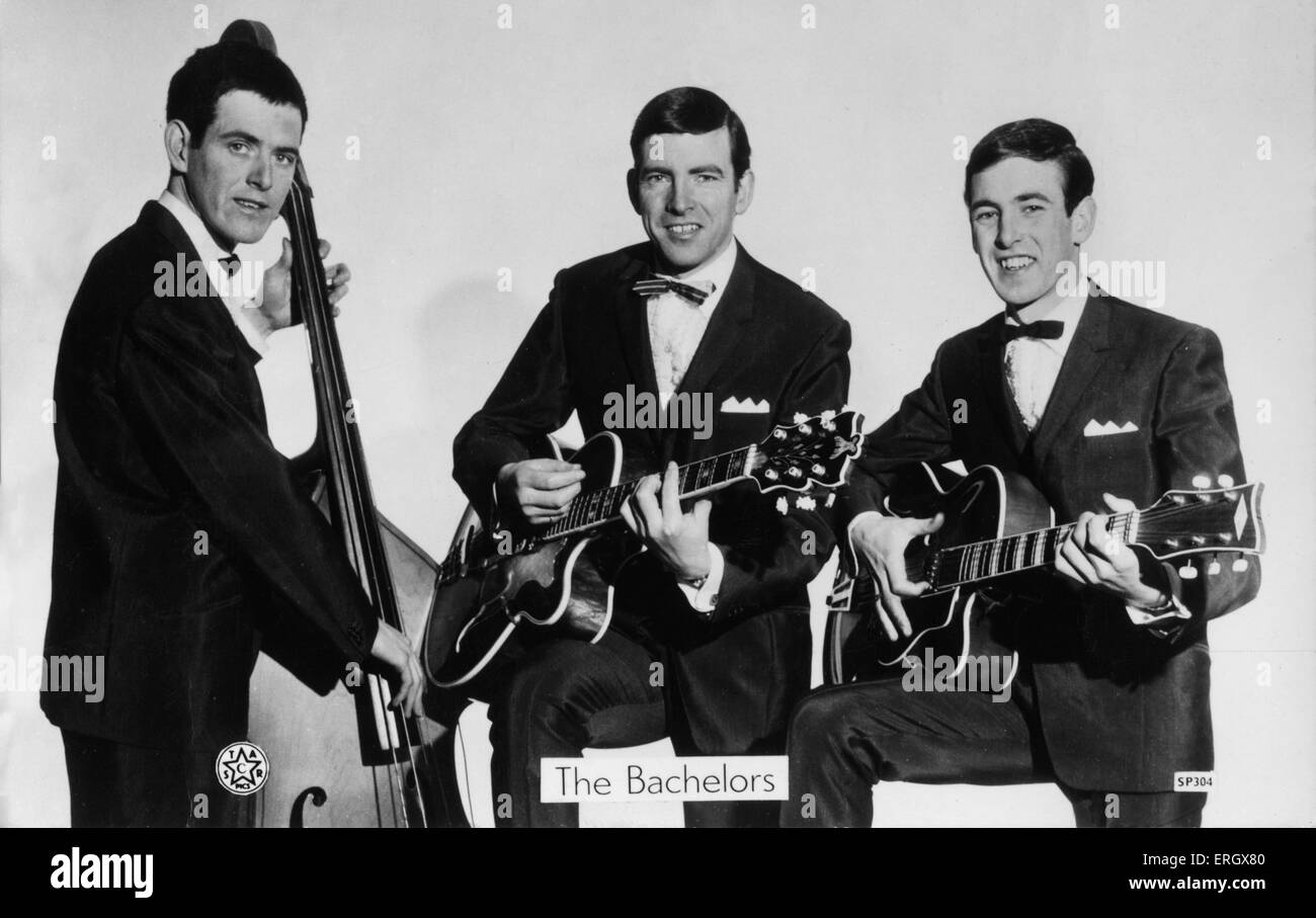 'The Bachelors' :  Popular Irish music group. Formed in 1957, the founding members were Conleth Cluskey: Born 18 November 1941; Stock Photo