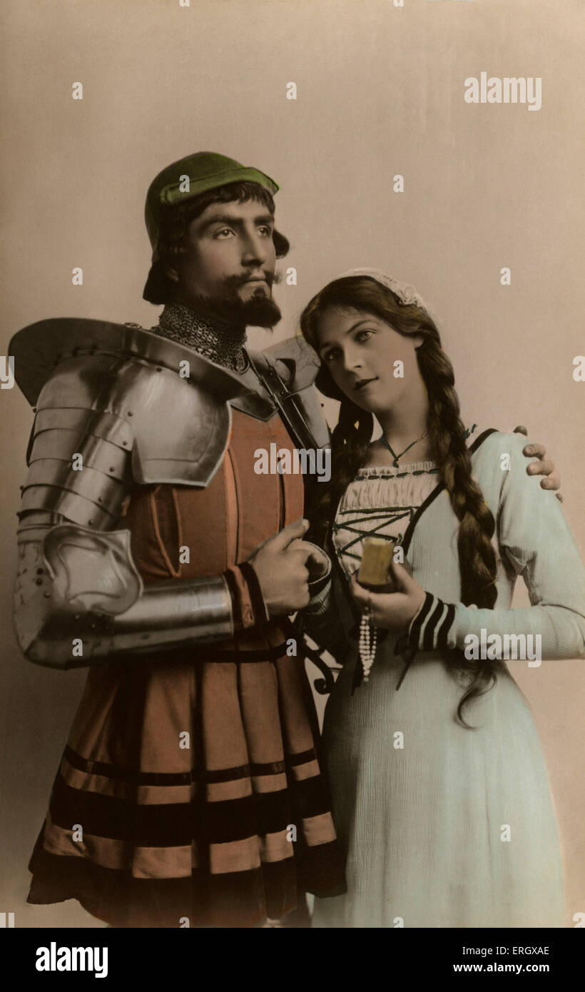 'Faust' Scene from a production of the classic German legend. Marie