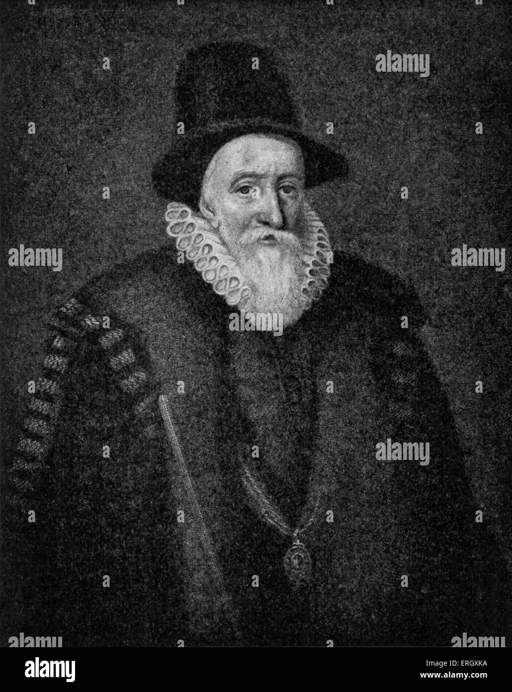 Thomas Sackville, Earl of Dorset: English statesman and poet, 1536 – April 19 1608. Stock Photo