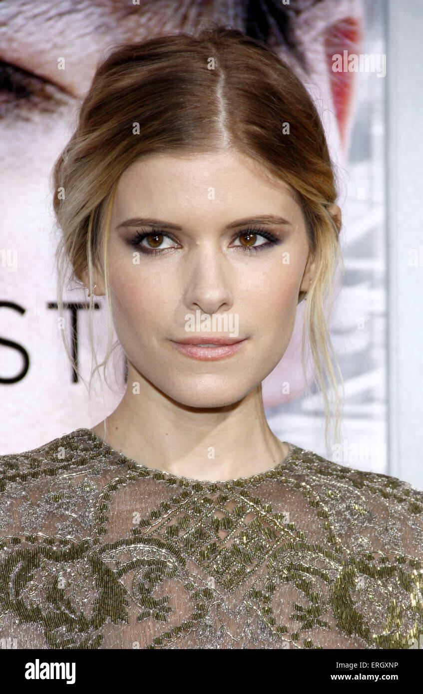 Kate Mara at the Los Angeles premiere of "Transcendence" held at the