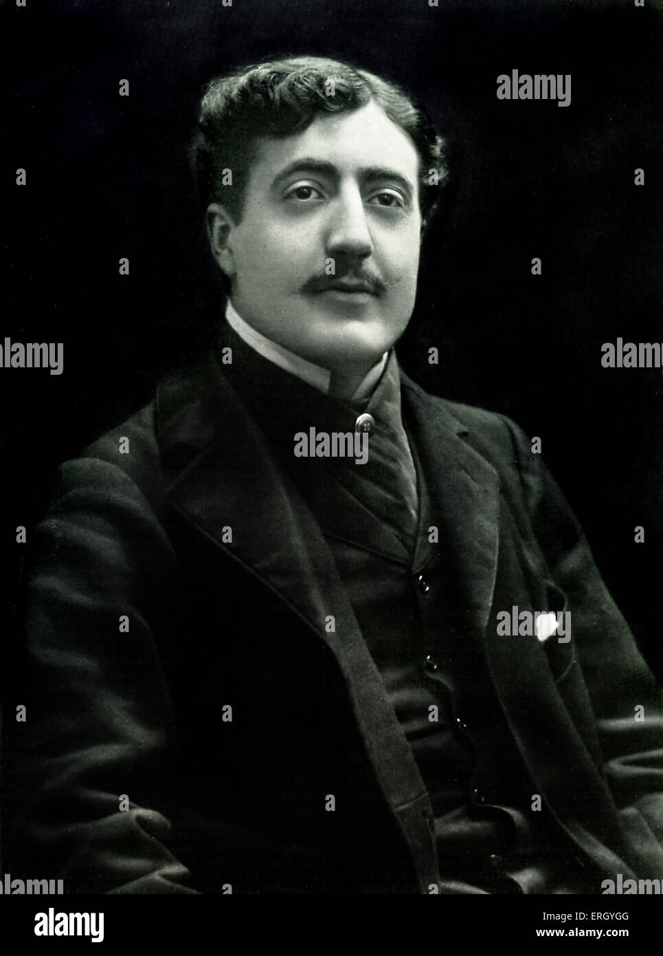 Edmond See- French playwright. Stock Photo