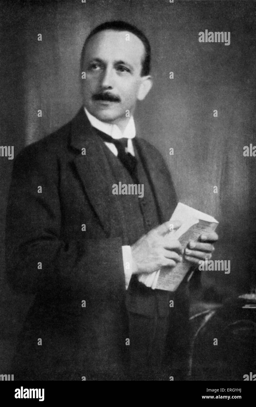Felix Salten in 1912. Austrian writer,  6 September 1869 -  8 October 1945. Stock Photo