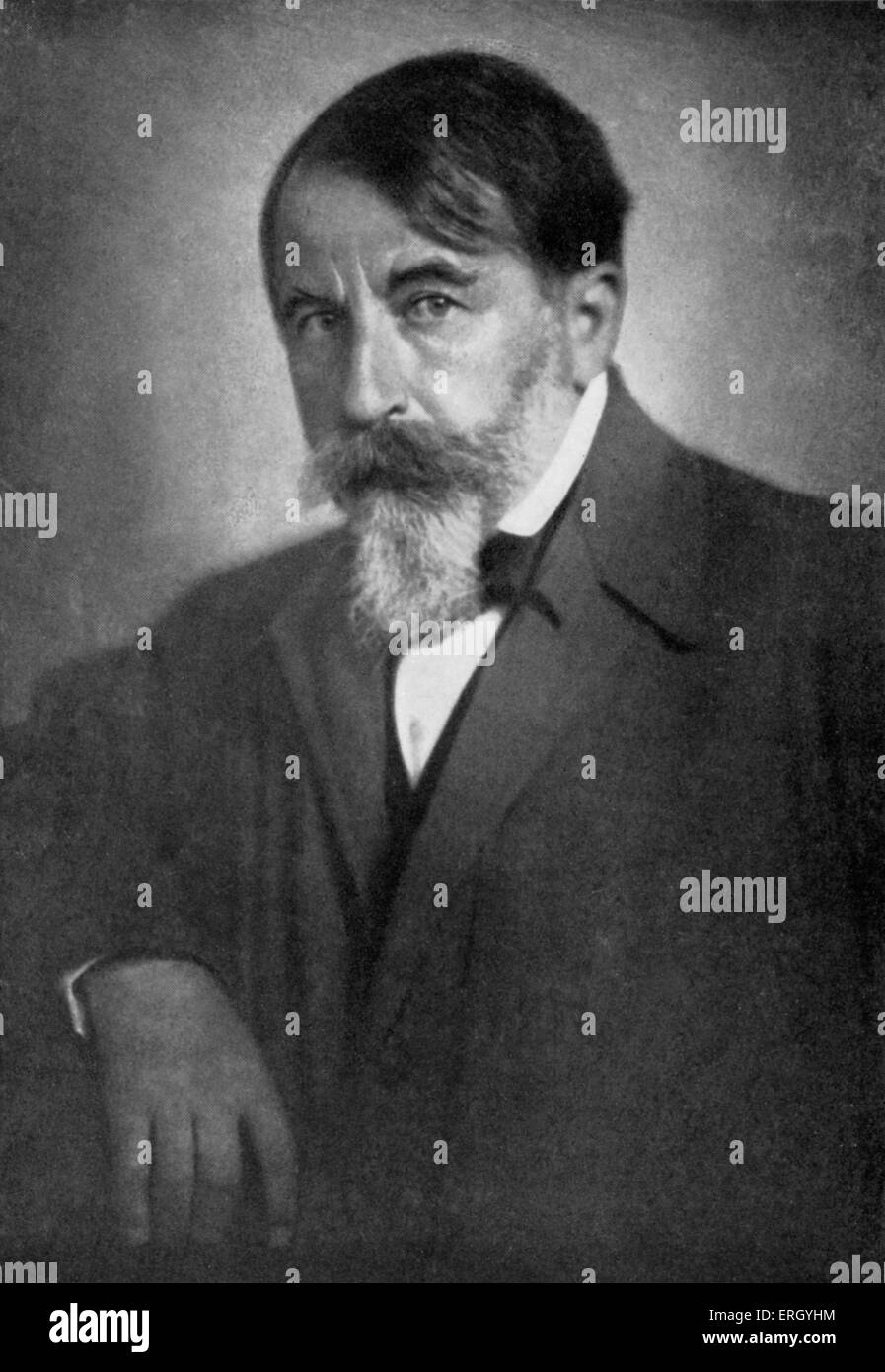 Arthur Schnitzler in 1920. Austrian writer, dramatist and doctor. 15 May 1862 - 21 October 1931. Stock Photo