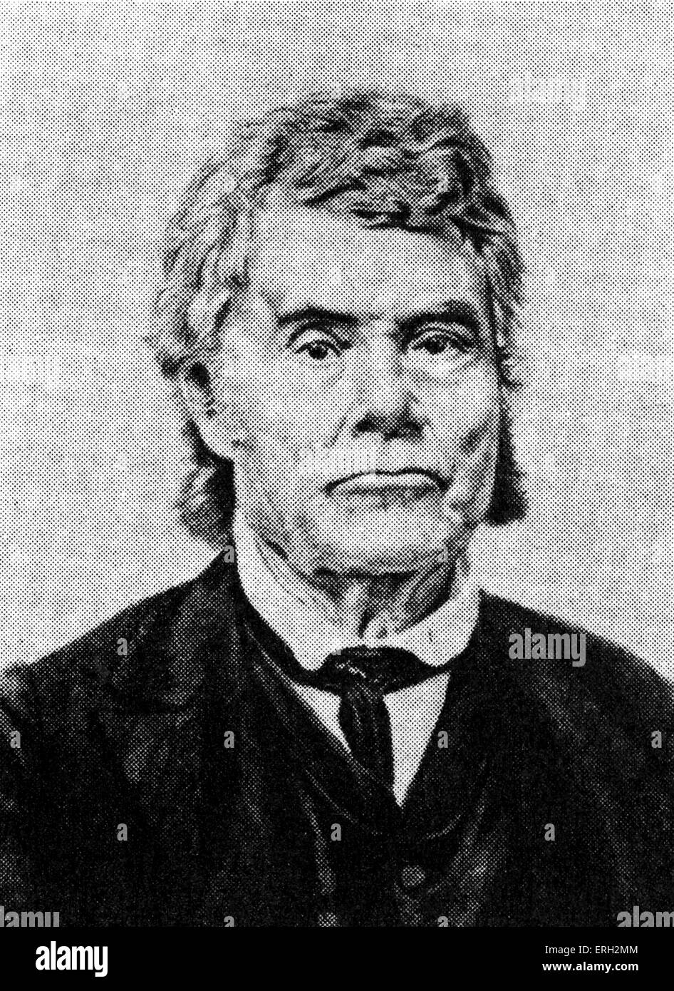 Peter Cartwright, American frontier preacher. 1 September 1785 - 25 September 1872. Stock Photo