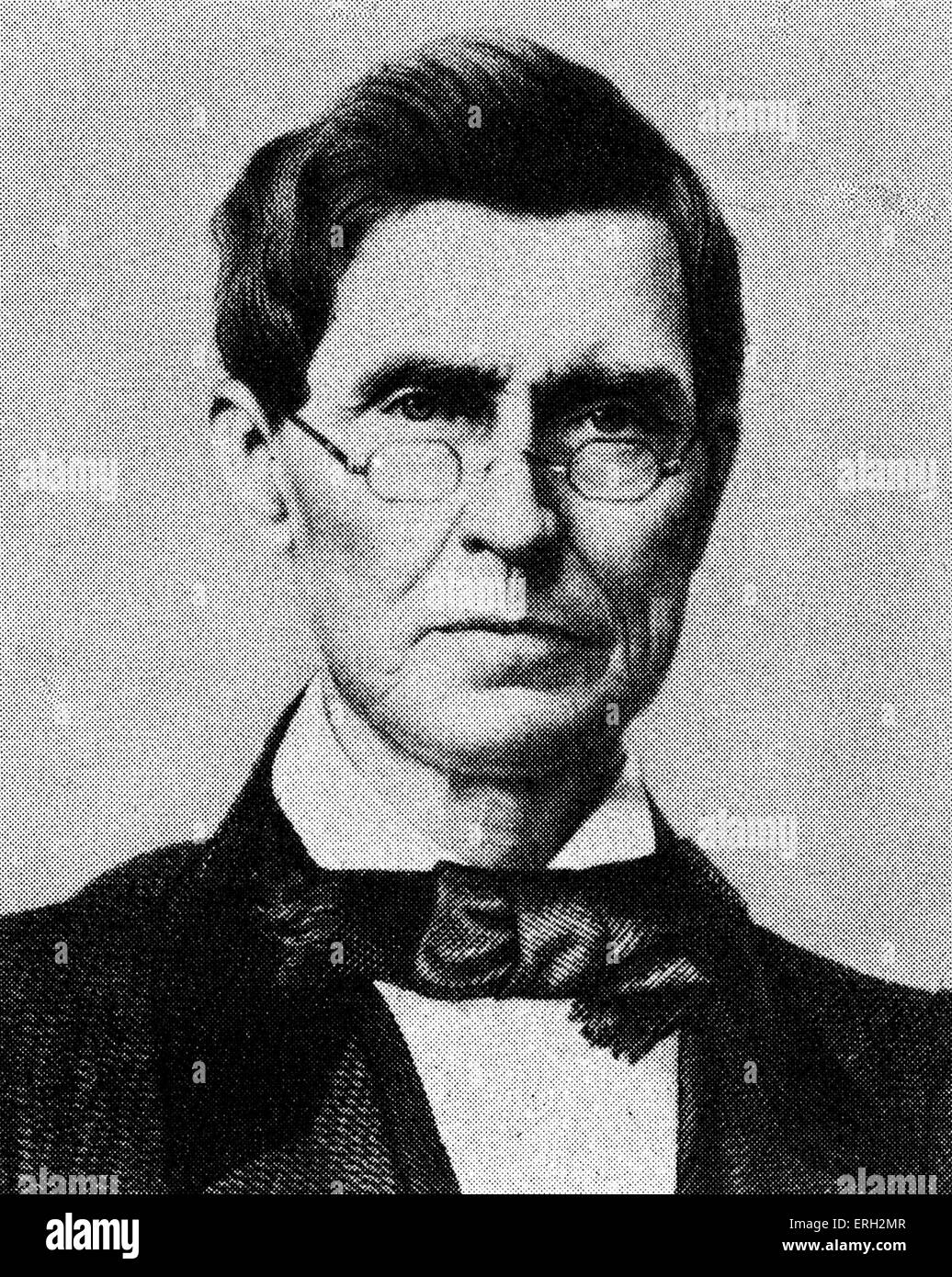 Augustus Longstreet, American academic, writer and minister. September 22 September 1790 - 9 July 1870. Stock Photo