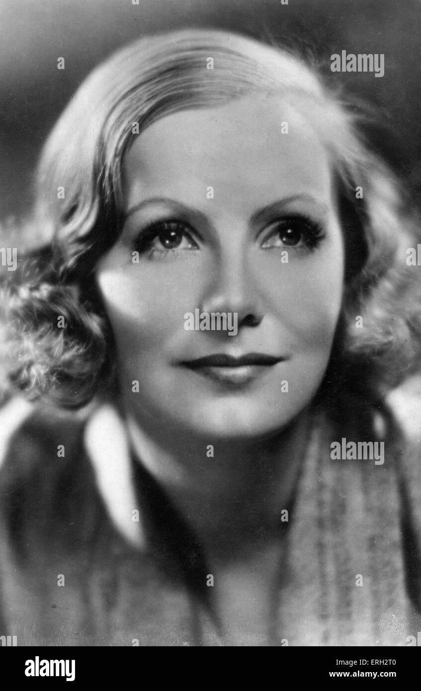 Greta Garbo - portrait. Swedish actress, 18 September 1905 - 15 April 1990. Stock Photo