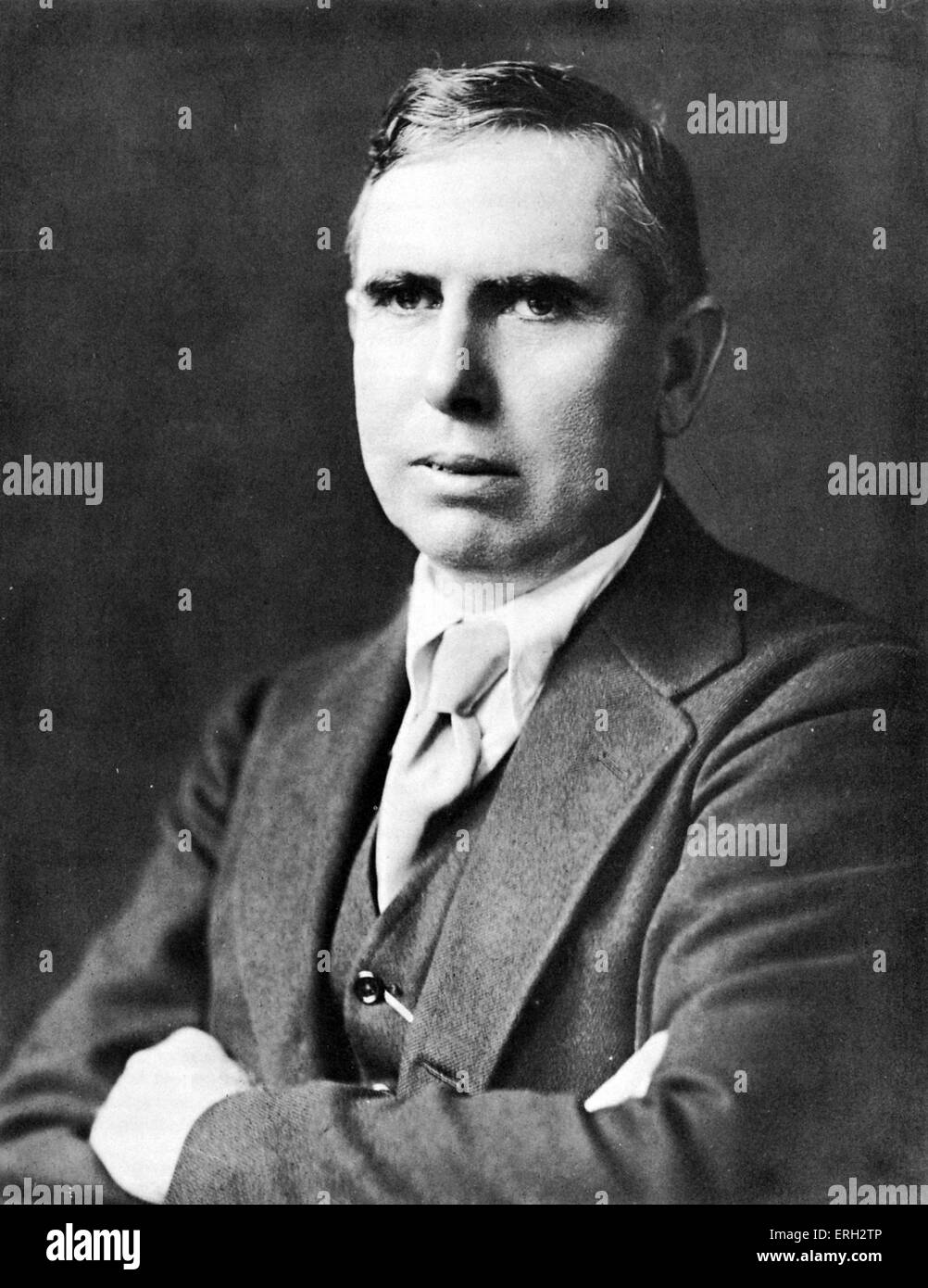 Theodore Dreiser c. 1918, American novelist and journalist. 27 August 1871 – 28 December 1945. Stock Photo