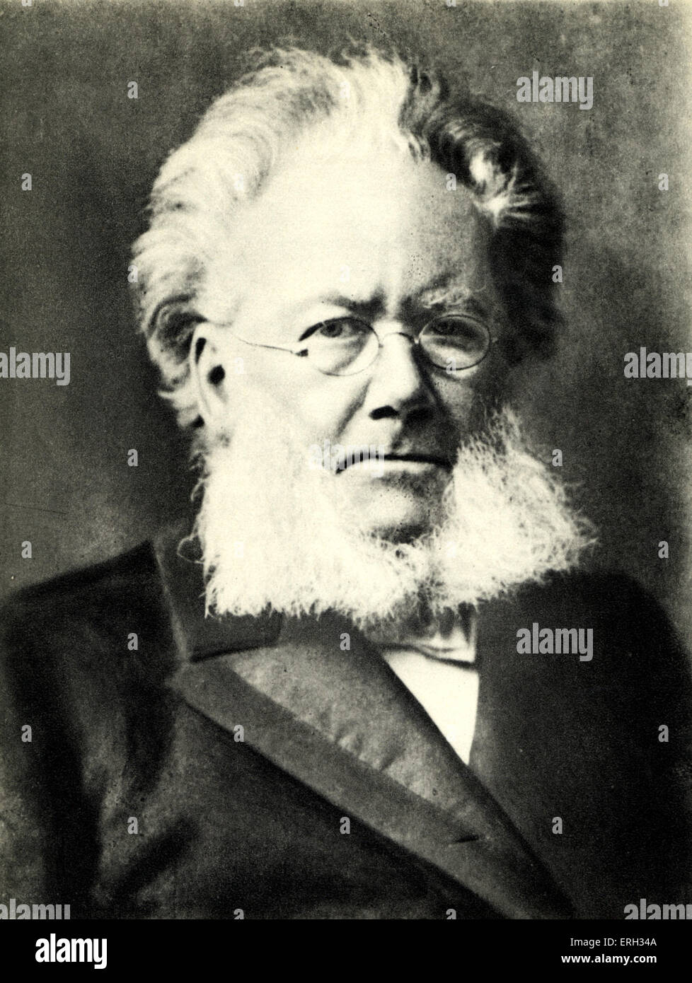 Henrik Ibsen portrait Wrote Peer Gynt Grieg connection Norwegian Henrik Ibsen portrait Wrote Peer Gynt Grieg connection Norwegian