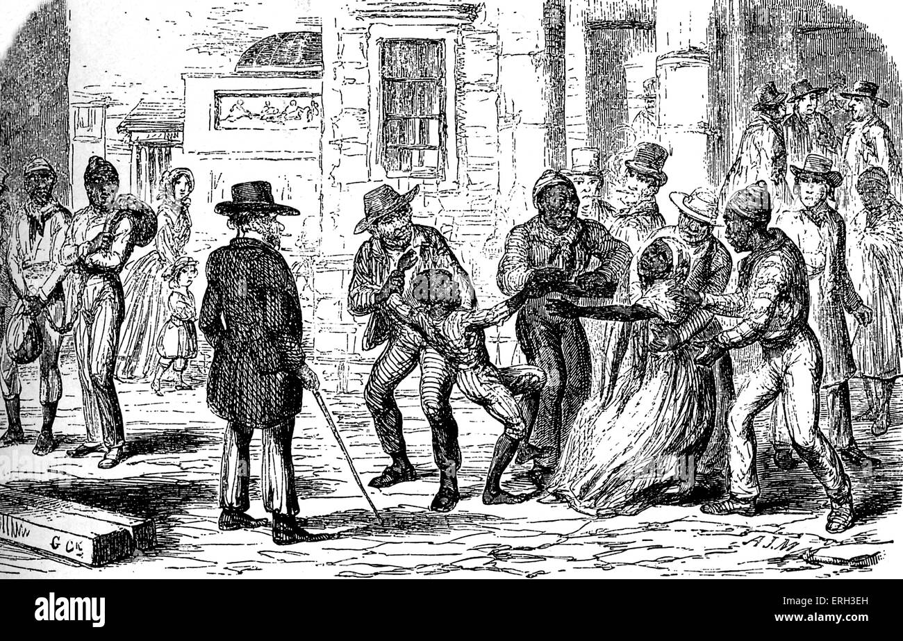 Uncle Tom S Cabin By Harriet Beecher Stowe The Separation Of