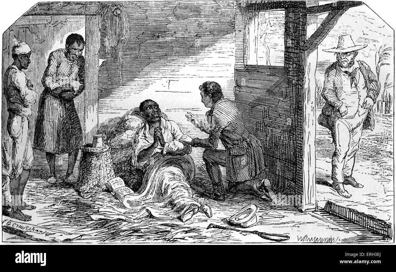 Uncle Tom S Cabin By Harriet Beecher Stowe The Death Of Uncle Tom