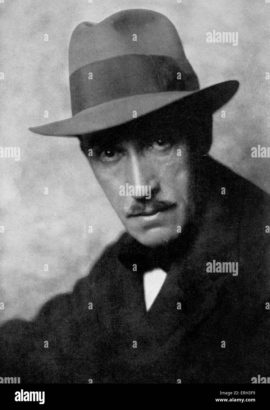 Leonard Merrick - portrait of the British novelist, actor and dramatist, 1864 - 1939. Stock Photo