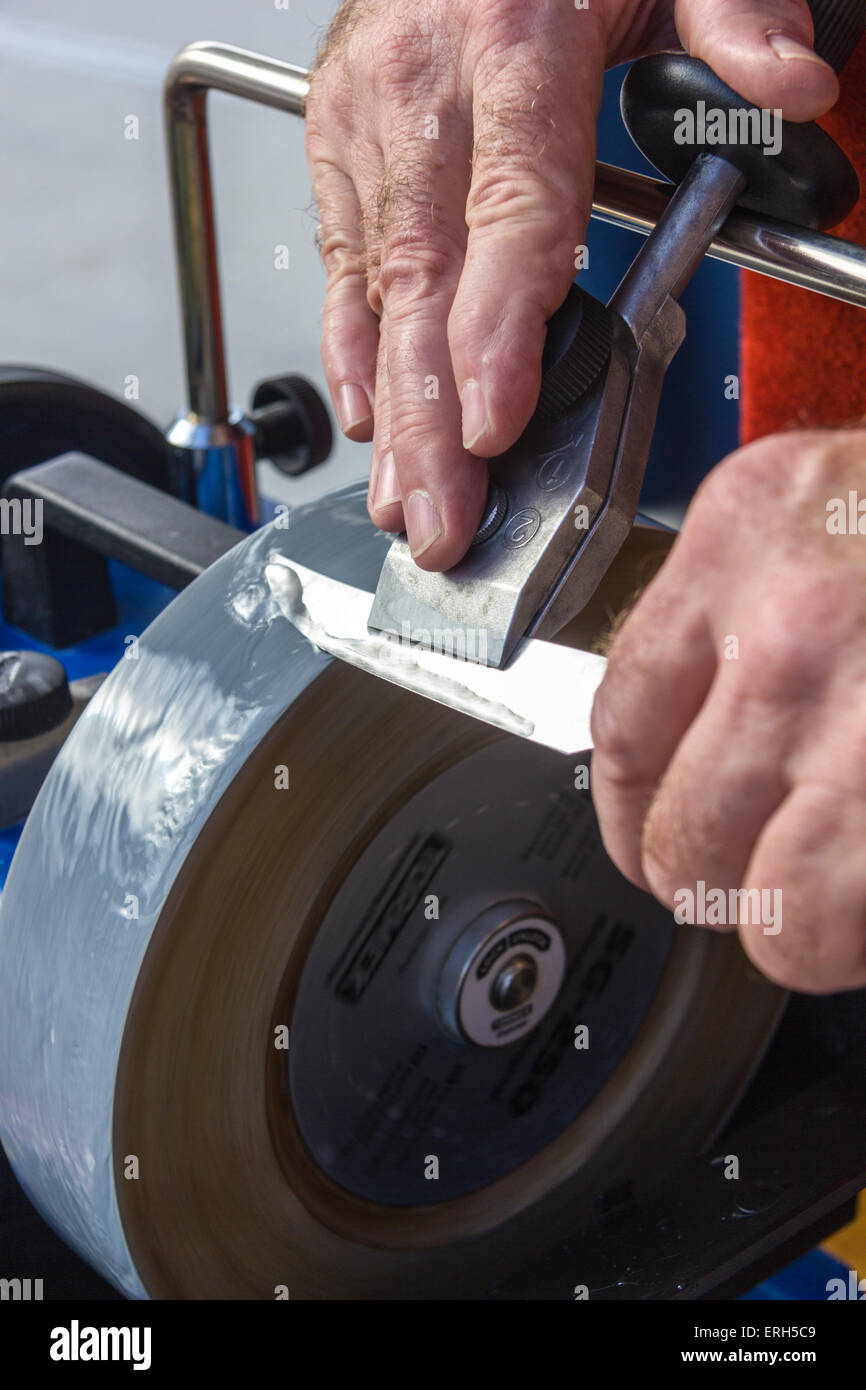 Sharpen knife hires stock photography and images Alamy