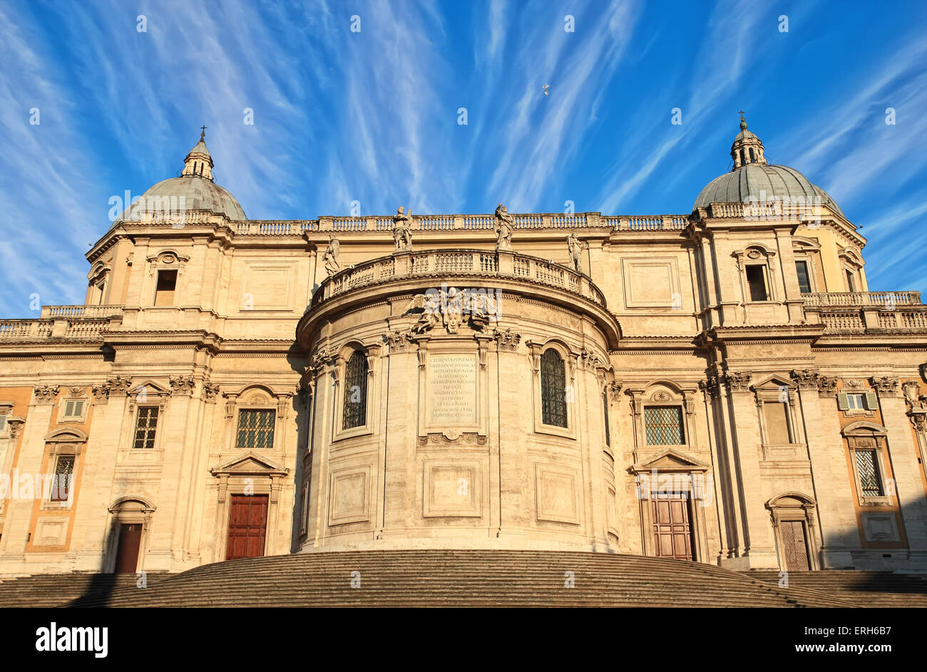 Apse of Santa Maria Maggiore church in Rome, Italy Stock Photo - Alamy