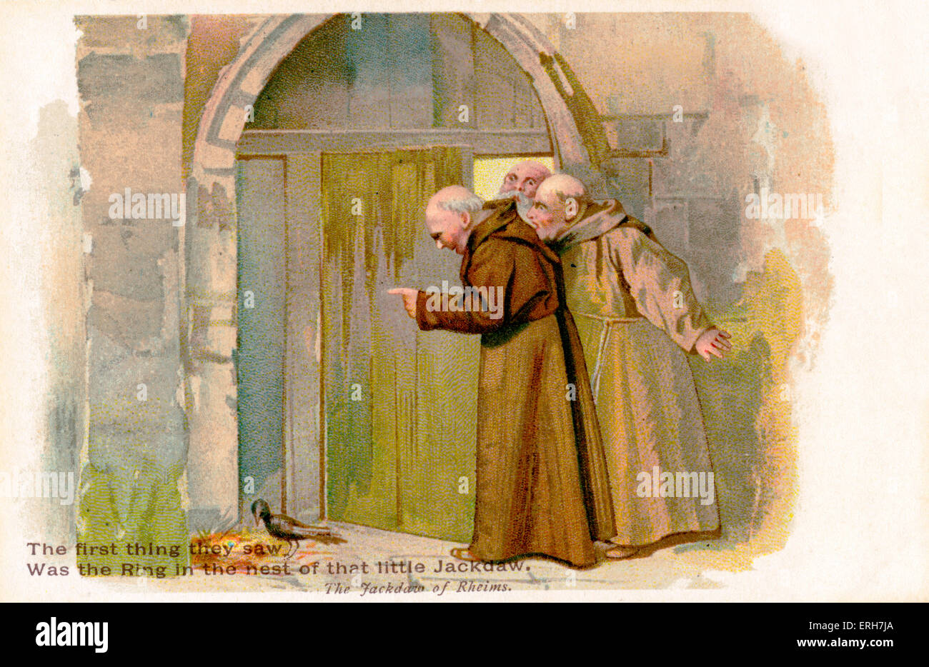 The Jackdaw Of Rheims Illustration To The Ingoldsby Legends Myths the-jackdaw-of-rheims-illustration-to-the-ingoldsby-legends-myths