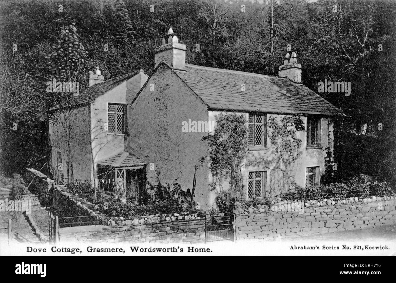 William Wordsworth S Home At Dove Cottage Grasmere Lake