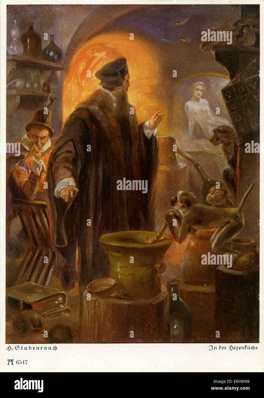 Faust by Johann Wolfgang von Goethe. German writer and philosopher 28