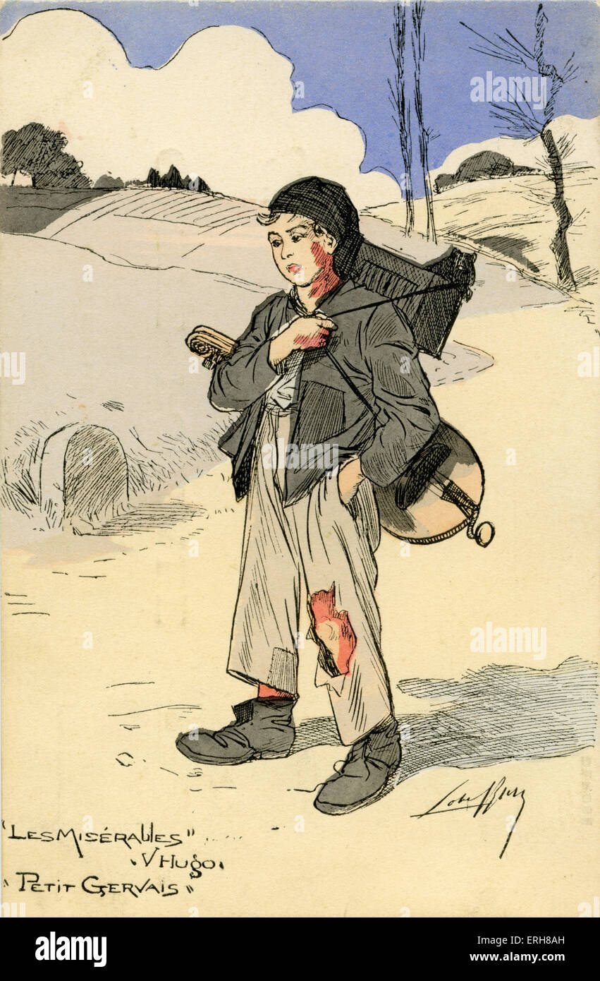 Petit Gervais - 'Les Misérables' by Victor Hugo, French writer: 26