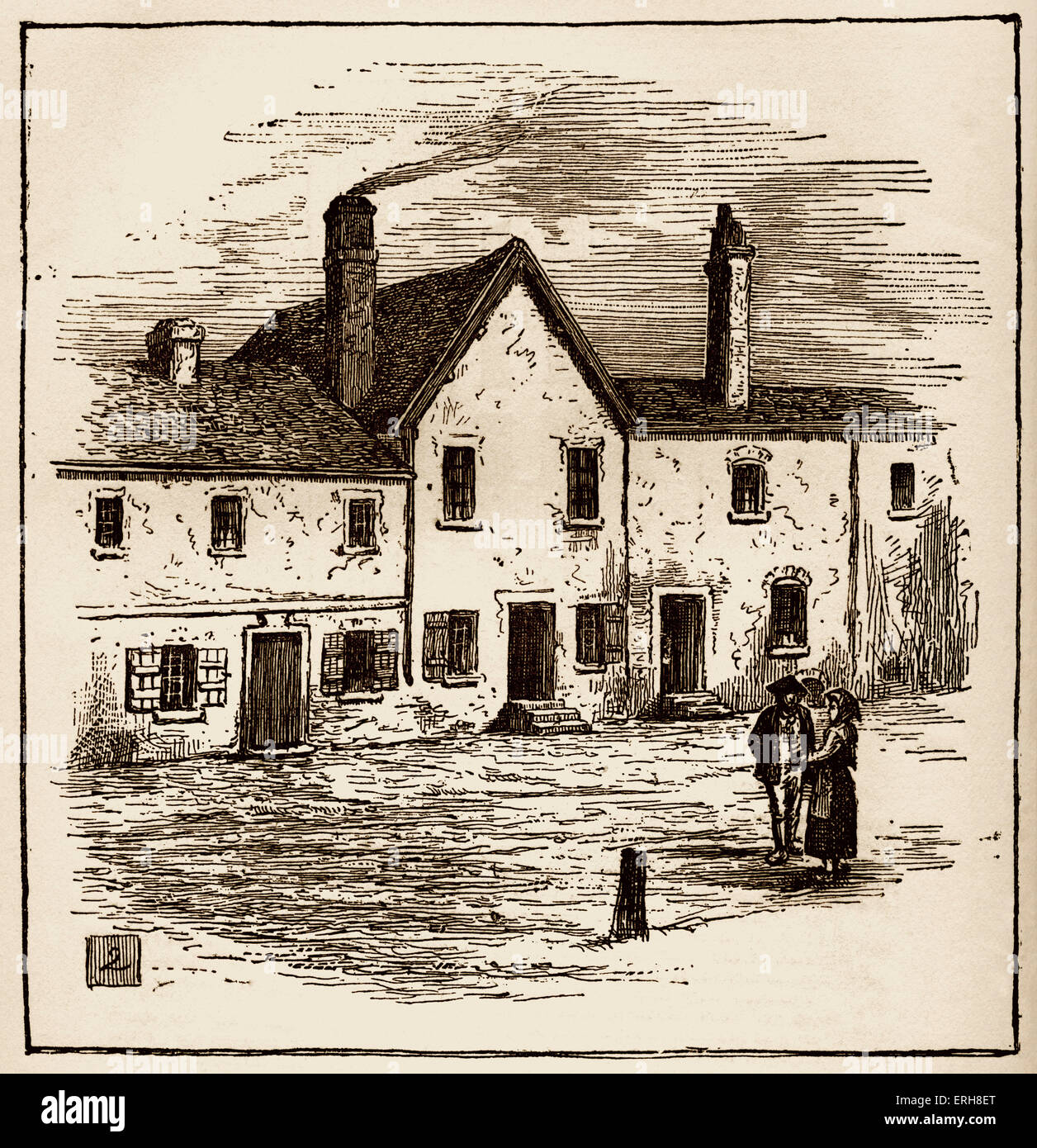 John Philip K Kemble  birthplace  in Prescot, Lancashire,   - English actor and theatre manager. 1 February 1757 – 26 February Stock Photo