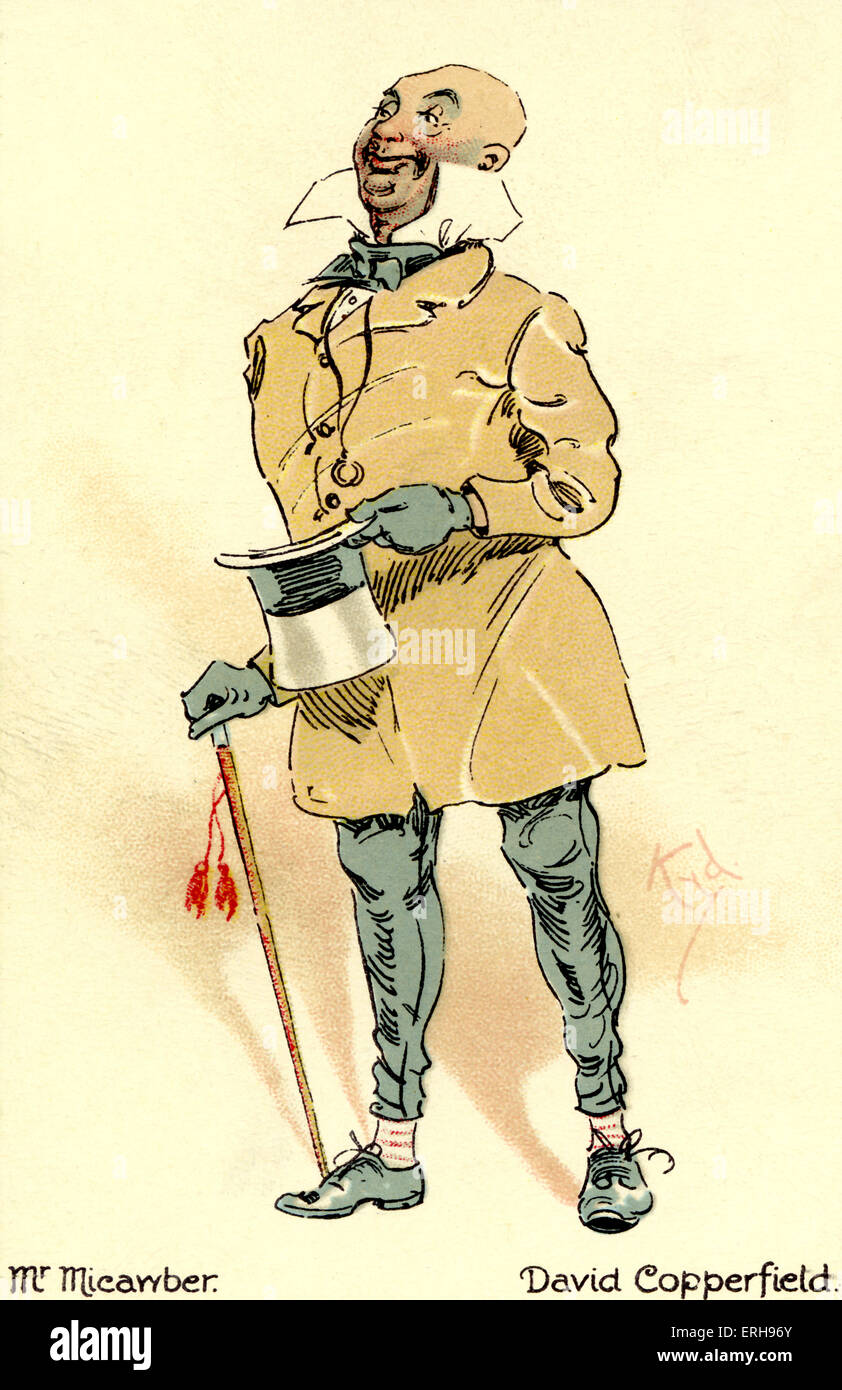 David Copperfield By Charles Dickens Illustration Of Mr
