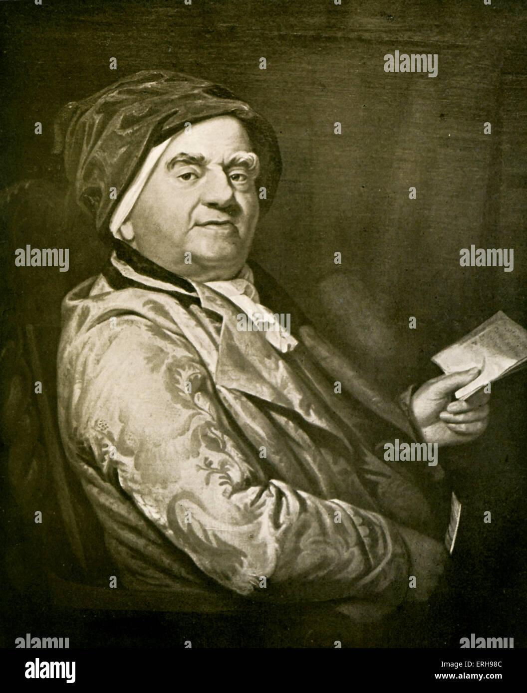 Samuel Parr  - English minister, schoolmaster and political writer.  26 January 1747 – 6 March 1825. Stock Photo