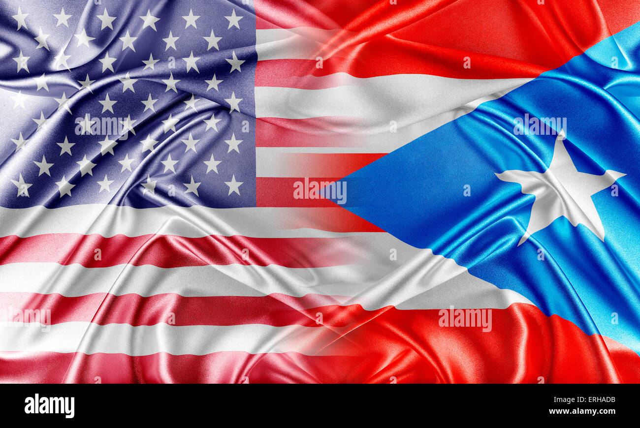 USA and Puerto Rico Stock Photo - Alamy