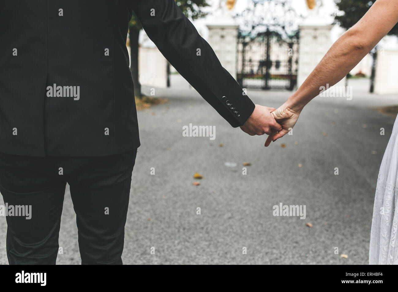 Wedding couple close up Stock Photo - Alamy