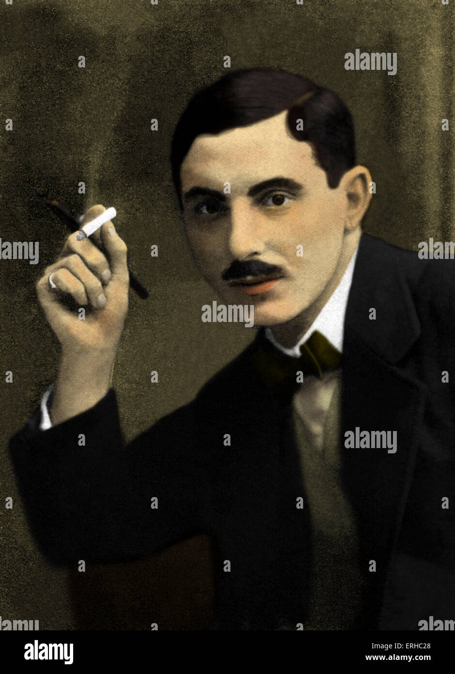 Gilbert Frankau - British novelist and World War I poet. 21 April 1884 - 4 November 1952. Stock Photo