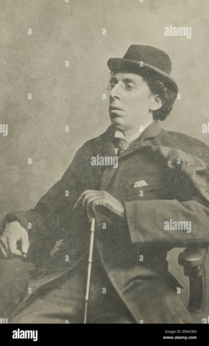 Israel Zangwill,  English writer 1864-1926 Stock Photo