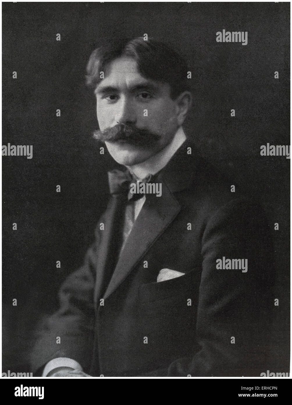 Gabriel Nigond, portrait, 1907. French author, 24 February 1877 - 4 January 1937. Stock Photo