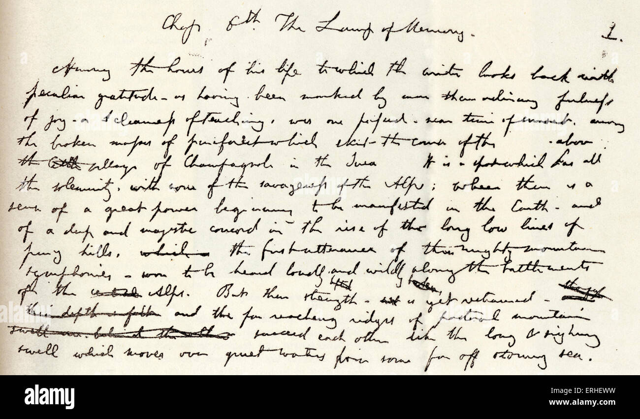 john ruskin the lamp of memory john ruskin the lamp of memory