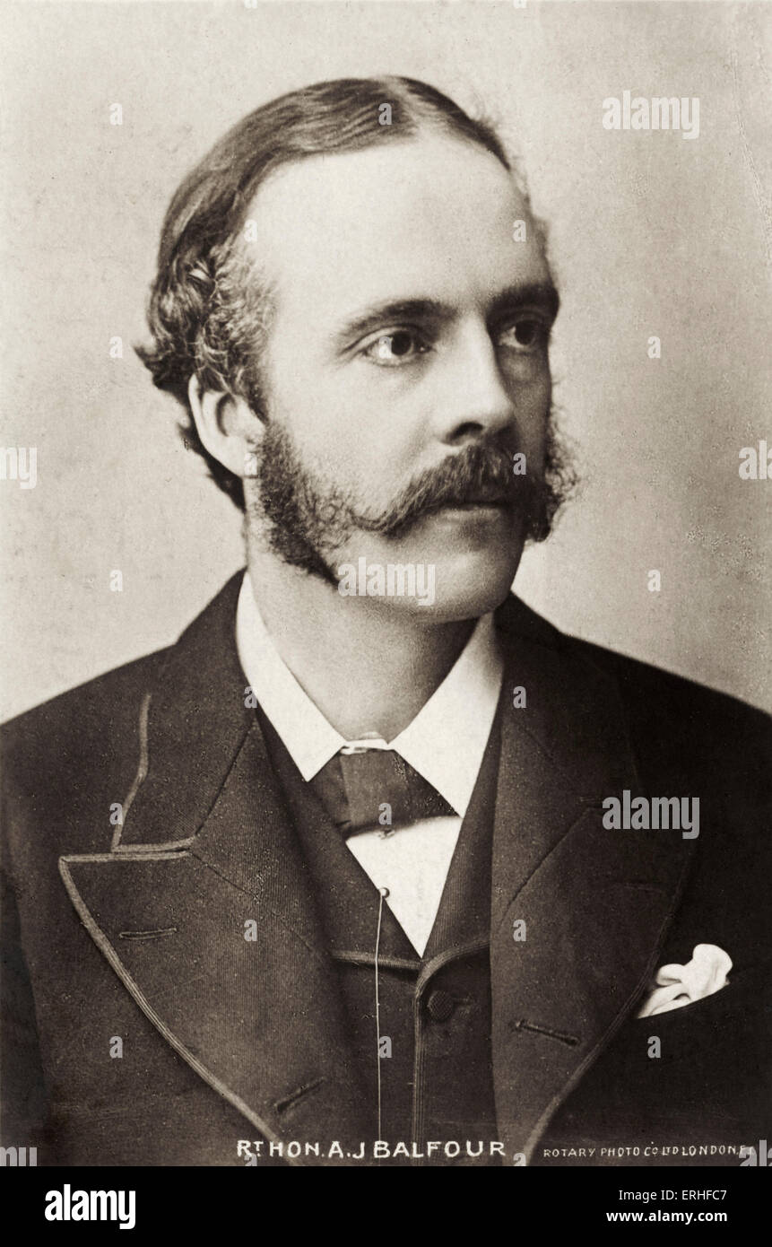BALFOUR, The Right Honourable A J portrait Creator of the Balfour