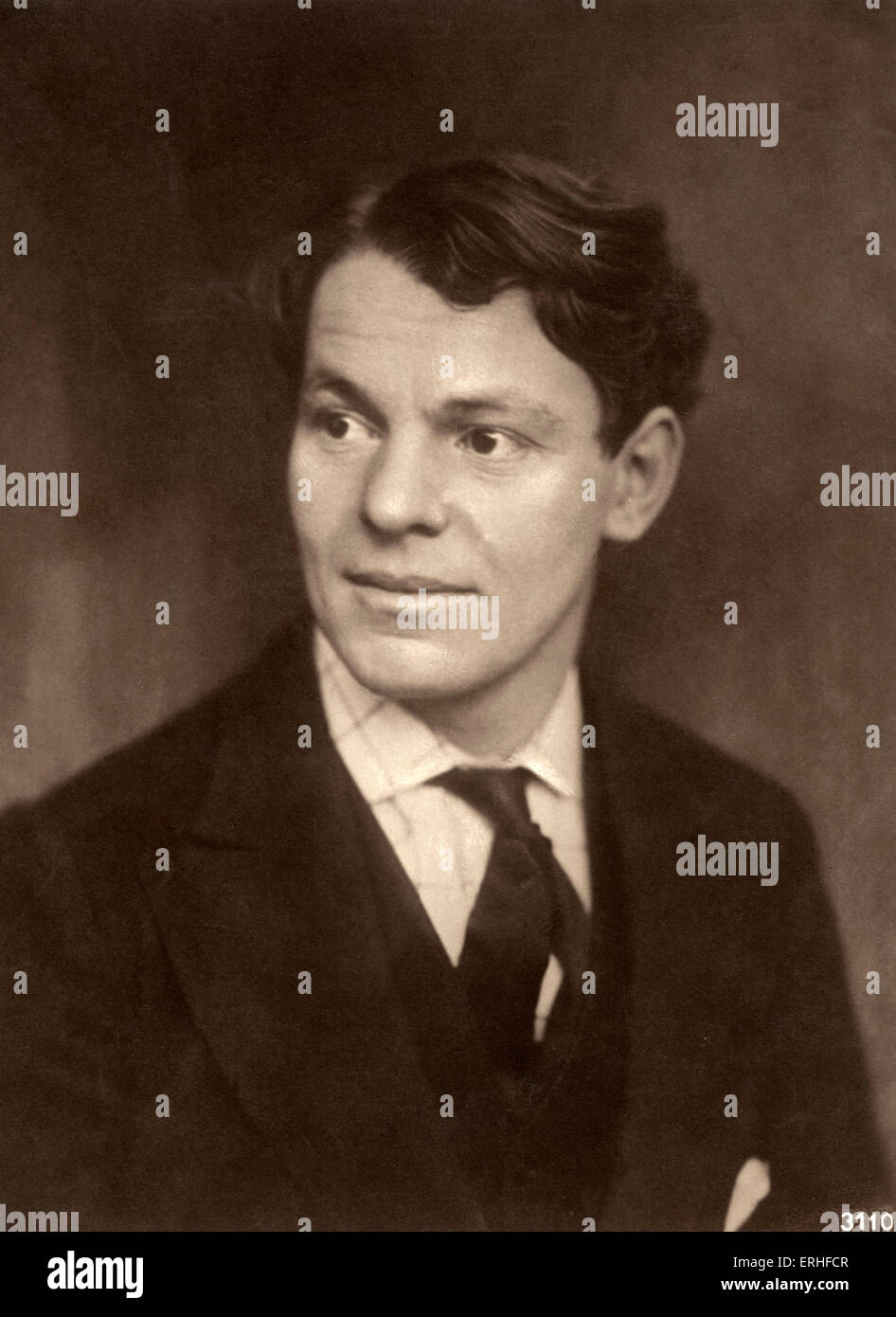 Alexander Moissi, Berlin, 1920's. Great Italian born German actor and singer 1879-1935.  Theatre. Photo Becker & Maass, Berlin Stock Photo