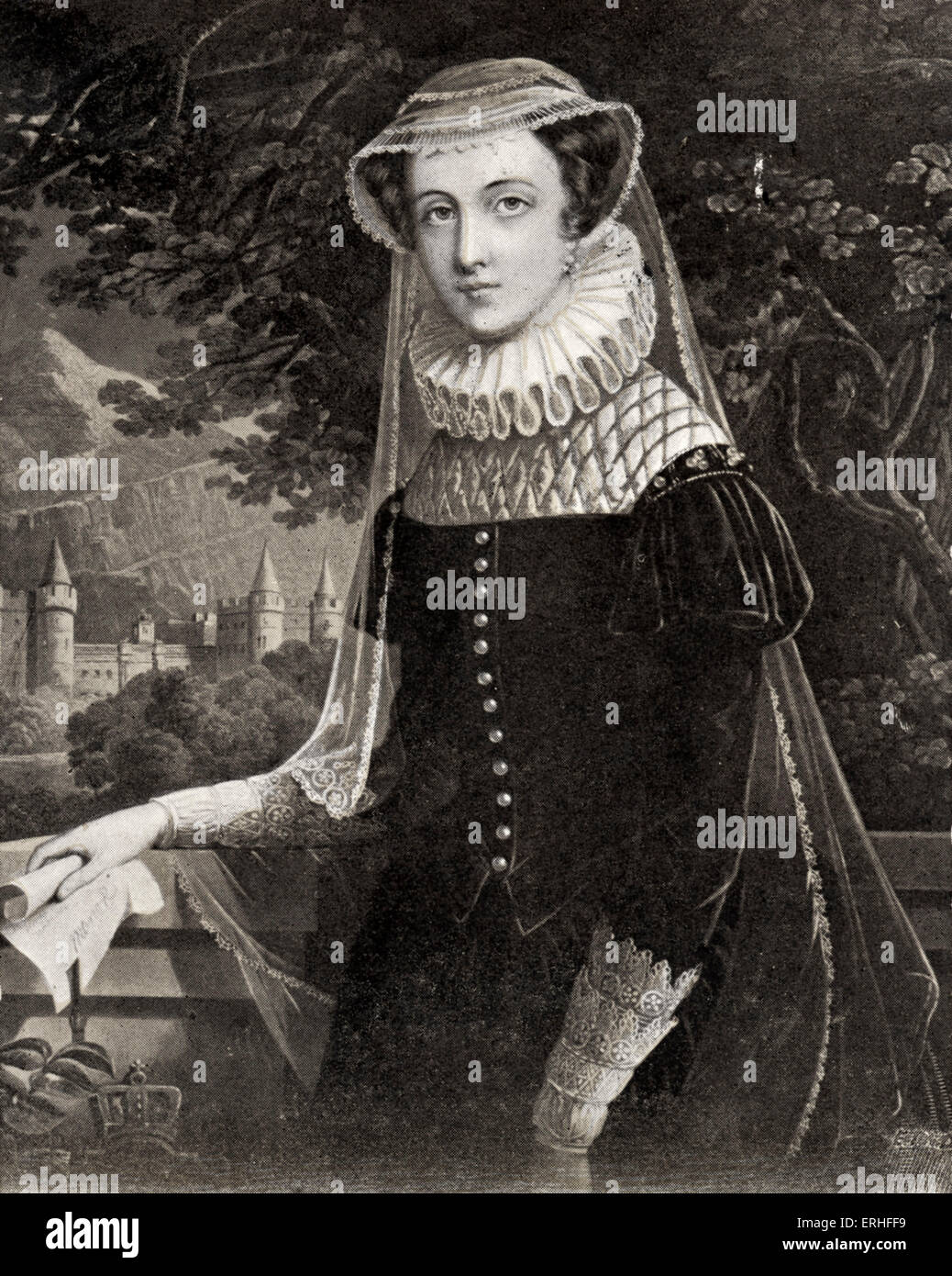 Mary I Of Scotland Mary Queen Of Scots Portrait Scottish Queen 