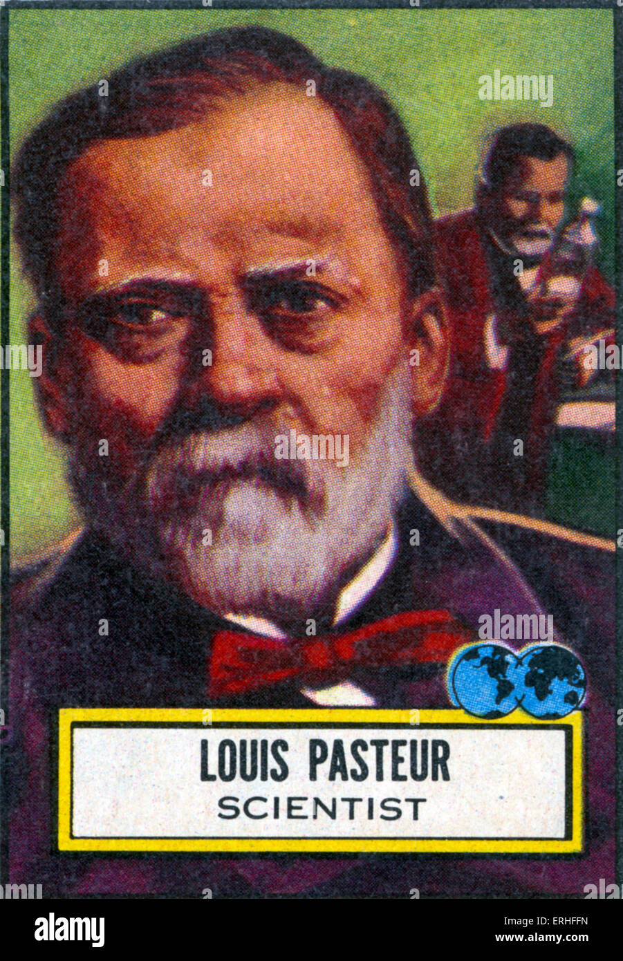 Louis Pasteur - portrait - French chemist, biologist and founder of modern bacteriology - 27 December 1822 - 28 September 1895 Stock Photo