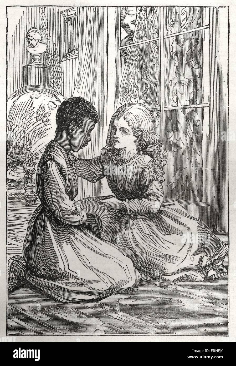 Harriet Beecher Stowe 's novel 'Uncle Tom's Cabin - A Tale of Life Among  the Lowly' - First published 1852. . illustration from Stock Photo - Alamy